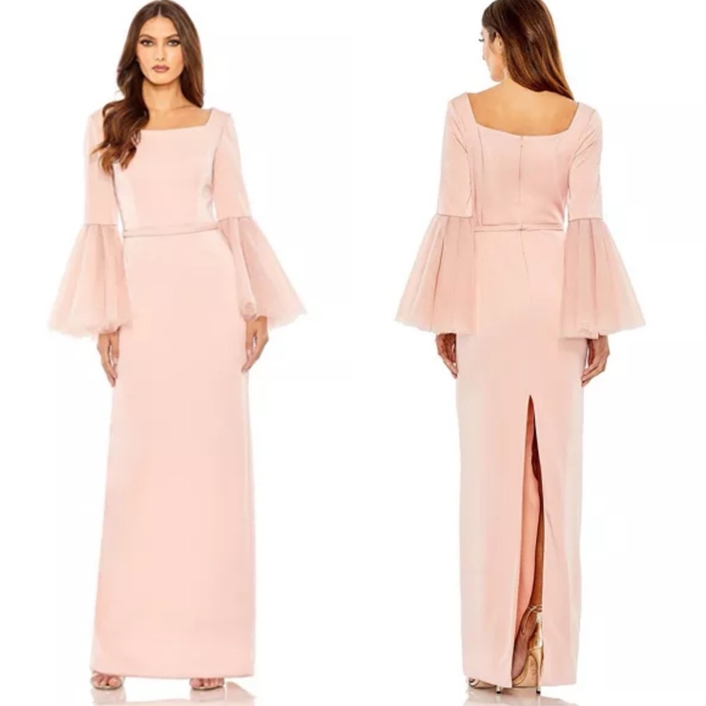 Mac‎ Duggal Evening Gown Dress 16 Rose